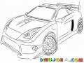 Toyotacelica Dibujo De Toyota Celica De Carreras Deportivisimo Para Pintar Y Colorear Carro Deportivo
