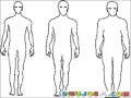 Indice De Masa Corporal Dibujo De Diferentes Cuerpos Con Bmi Distintos Para Pintar Y Colorear Hombre Desnutrido Peso Normal Y Sobrepeso