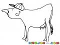 Hombrevaca Vacahombre Dibujo De Un Hombre Con Cuerpo De Vaca Para Pintar Y Colorear Una Vaca Con Cabeza De Hombre