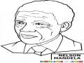 Nelsonmandela Dibujo De Nelson Mandela Para Pintar Y Colorear Al Expresidenten De Sudafrica Mandelanelson