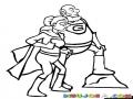 Superabuleitos Dibujo De Abuelos Super Heroes Para Pintar Y Colorear A Superabuelo Y Superabula