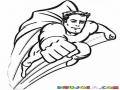 Superboy Dibujo De Super Chico Para Pintar Y Colorear A Superchico