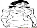 Dibujo De Mujer Ejecutiva Con Traje Formla Para Pintar Y Colorear Asistente De Gerente