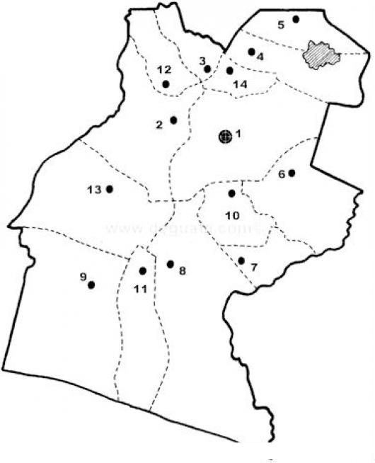 Mapa De Santarosa Guatemala Para Pintar Y Colorear El Departamento De