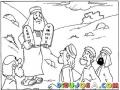 Los Diez Mandamientos Dibujo Biblico De Moises Con Las Tablas De Los 10 Mandamientos Para Pintar Y Colorear