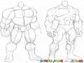 Como Dibujar A Un Hombre Musculoso