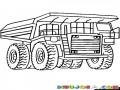 Dibujo De Camion Minero Para Pintar Y Colorear Super Tonka