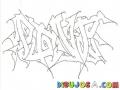 Letras Cholas Para Colorear Grafiti En La Pared