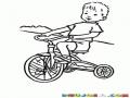 Dibujo De Triciclo Para Colorear