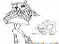 Dibujo De Monster High Para Pintar Y Colorear Monsterhigh