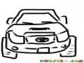 Dibujo De Toyota Hilux Visto De Frente Para Pintar Y Colorear
