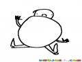 Obesidad Infantil Dibujo De Nino Obeso Para Pintar Y Colorear