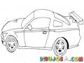 Dibujo De Un Carro Deportivo Para Pintar Y Colorear