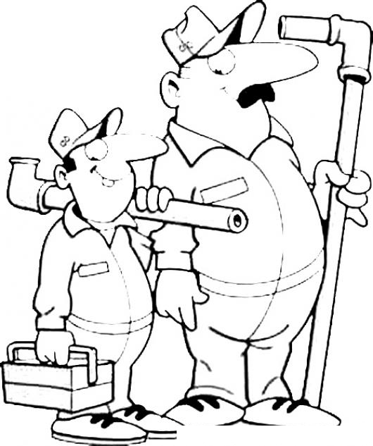 Dibujo De Dos Plomeros Para Pintar Y Colorear Trbajadores De Plomeria Colorear Dibujos Varios Dibujo De Dos Plomeros Para Pintar Y Colorear Trbajadores De Plomeria Dibujosa Com