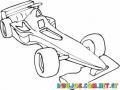 Colorear Carro Formula 1
