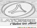 Colorear Logo De Super Mercados La Torre Orgullo De Guatemala