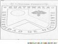 Escudo De La Universidad De Occidente Guatemala Para Colorear