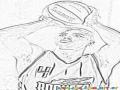 Charles Barkley Coloring Page