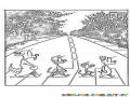 Abbey Road Coloring Page