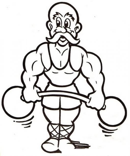 Imagenes De Hombres Fuertes Para Colorear | colorear hombre fuerte del circo colorear dibujos de Imagenes De Hombres Fuertes Para Colorear | colorear hombre fuerte del circo colorear dibujos de