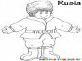 Colorear Ruso