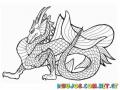 Dibujo De Dragon Para Colorear