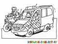 Vehiculos De Policias Para Pintar