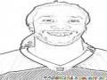 Larry Fitzgerald Coloring Page