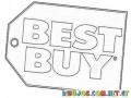 Best Buy Logo Coloring Page