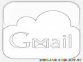 Gmail Coloring Page