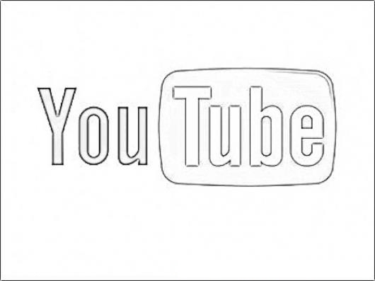 Youtube Logo Coloring Pages Coloring Pages
