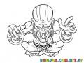 Dhalsim Street Fighter Coloring Page
