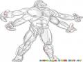 Goro Mortal Kombat Coloring Page