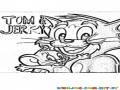 Dibujito De Tom Y Jerry Para Colorear
