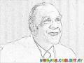 Jorge Luis Borges Coloring Page Del Escritor Argentino Jorge Francisco Isidoro Luis Borges Acevedo Para Colorear Y Pintar