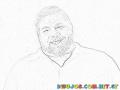 Steve Wozniak Apple Co Founder Coloring Page Stevewozniak Cofundador De Apple Para Colorear