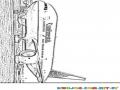 Continental Airlines Coloring Page Avion Continental Para Colorear