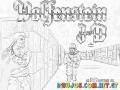 Wolfenstein 3d 1992 Coloring Page