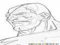 Sagat Street Fighter Coloring Page