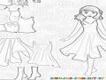 Barbie Dress Up Free Coloring Page To Print