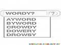 Scrabble Word Finder Coloring Page