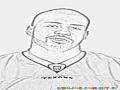 Arian Foster Nfl Player Coloring Page