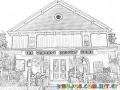 Vermont Country Store Coloring Page