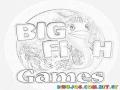 Big Fish Games Coloring Page