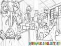 Mangastream Coloring Page Mujeres Manga Para Colorear