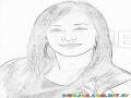 Carrie Ann Inaba Coloring Page