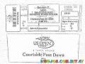 Us Open Tickets Coloring Page To Print Online