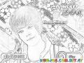 Didi Games Justin Bieber Online Coloring Page Para Imprimir Y Colorear