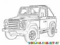 Land Rover Defender 2012 Coloring Page Para Imprimir Y Colorear