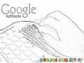Google Adwords Online Coloring Page Para Pintar Y Colorear